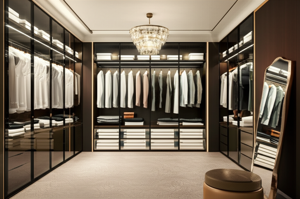 Walk-in wardrobes